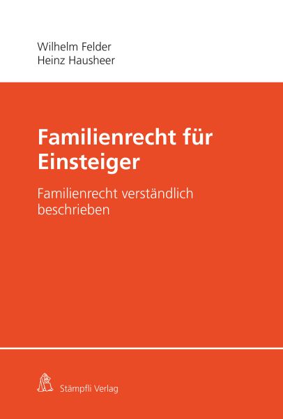 Familienrecht für Einsteiger