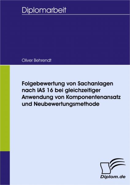 Folgebewertung von Sachanlagen nach IAS 16 bei gleichzeitiger Anwendung von Komponentenansatz und Ne