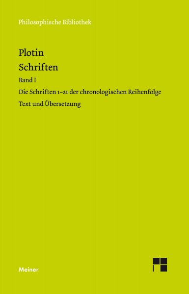 Schriften. Band I