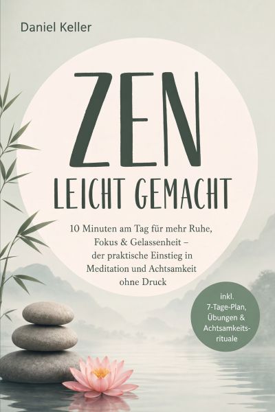 Zen leicht gemacht: 10 Minuten am Tag für mehr Ruhe, Fokus & Gelassenheit – der praktische Einstieg