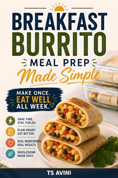 Breakfast Burrito Meal Prep Made Simple