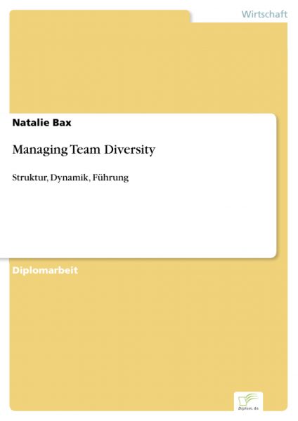 Managing Team Diversity