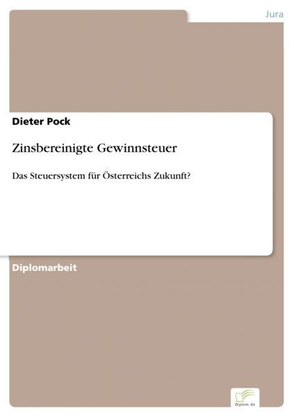 Zinsbereinigte Gewinnsteuer