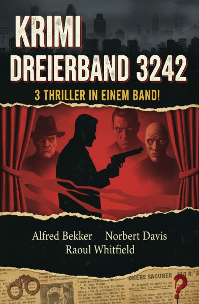 Krimi Dreierband 3242 - 3 Thriller in einem Band!