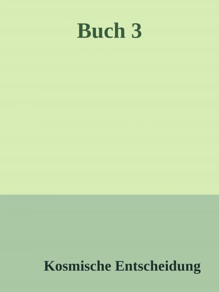 Kosmische Entscheidung