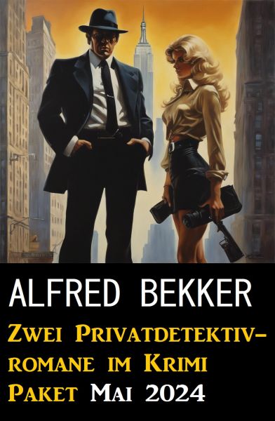 Zwei Privatdetektivromane im Krimi Paket Mai 2024