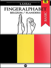 Fingeralphabet Belgium/ Flanders
