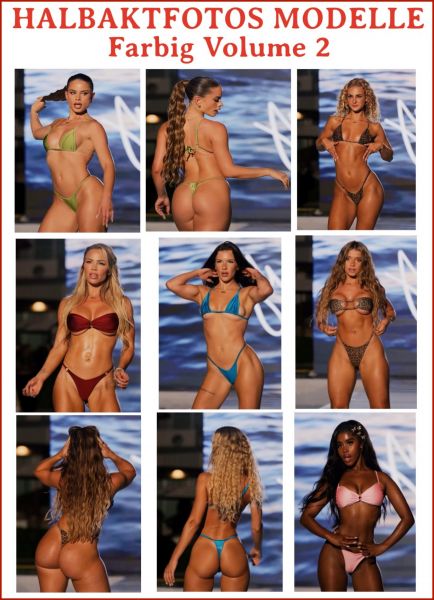 316 Halbaktfotos Modelle, Mannequins Farbig Volume 2.