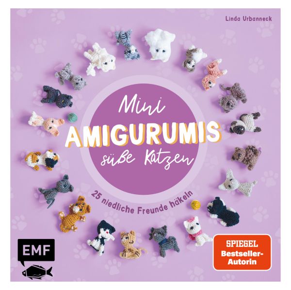 Mini-Amigurumis – Süße Katzen