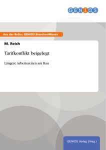 Tarifkonflikt beigelegt