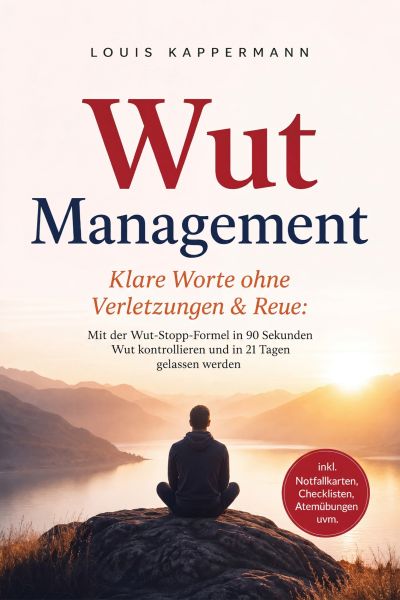 Wut Management - Klare Worte ohne Verletzungen & Reue: Mit der Wut-Stopp-Formel in 90 Sekunden Wut