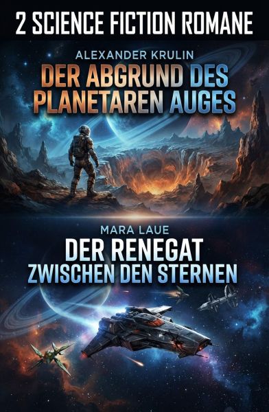 2 Science Fiction Romane: Der Abgrund des planetaren Auges / Der Renegat zwischen den Sternen
