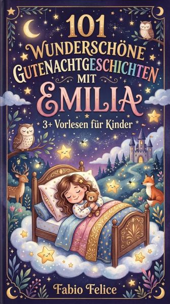101 Wunderschöne GuteNachtGeschichten mit Emilia. 3+ Vorlesen für Kinder