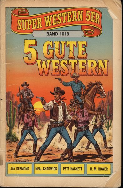 Super Western 5er Band 1019 .- 5 Gute Western