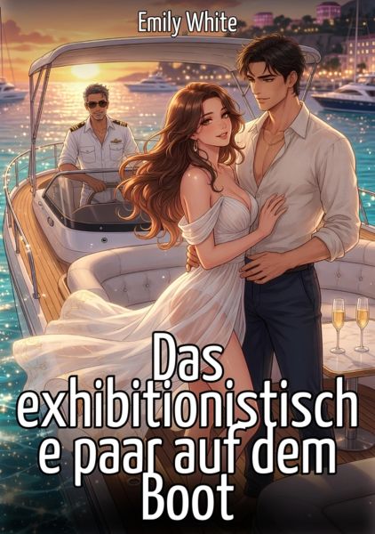 Das exhibitionistische paar auf dem Boot