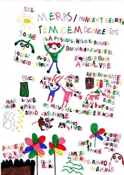 Meras Hundert Portugiesische Begriffe / Cem Termos Portugueses ein Kinderbuch