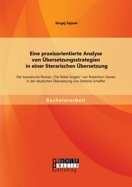 Eine praxisorientierte Analyse von Übersetzungsstrategien in einer literarischen Übersetzung: Der ka
