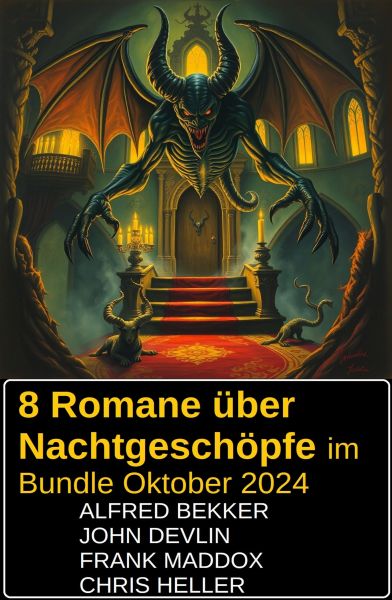 8 Romane über Nachtgeschöpfe im Bundle Oktober 2024