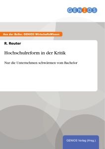 Hochschulreform in der Kritik