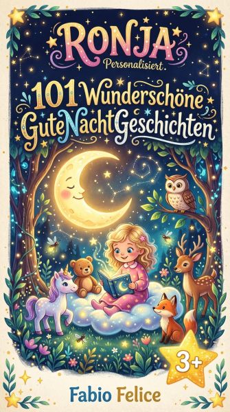 Ronja. 101 Wunderschöne Gute Nacht Geschichten. Personalisiert