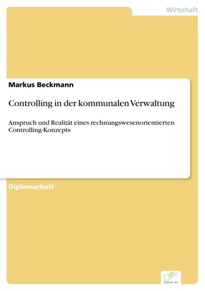 Controlling in der kommunalen Verwaltung