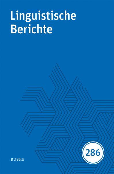 Linguistische Berichte Heft 286