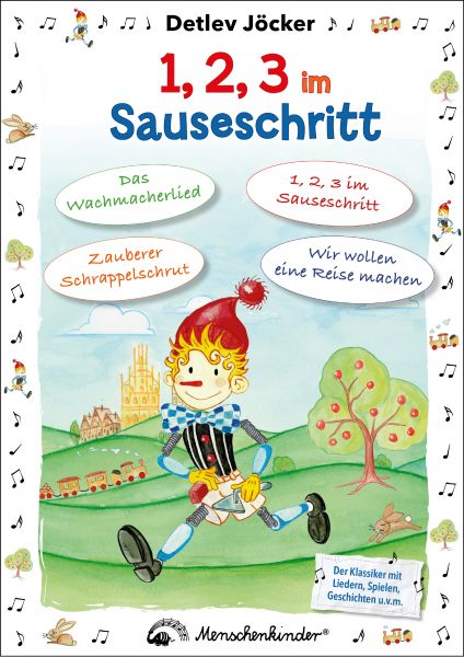 Detlev Jöcker: 1, 2, 3 im Sauseschritt (ab 0-7 Jahren)