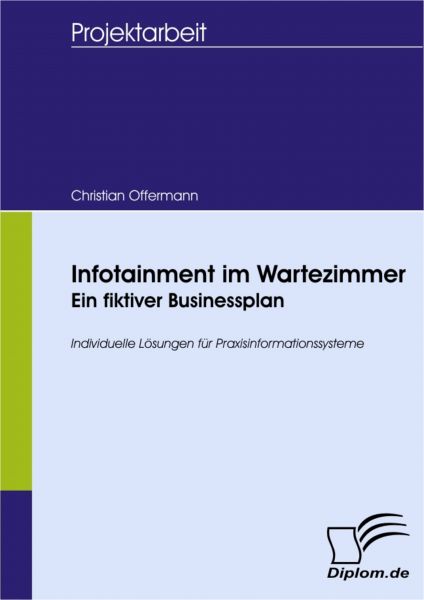 Infotainment im Wartezimmer - Ein fiktiver Businessplan