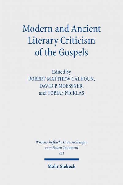 Modern and Ancient Literary Criticism of the Gospels