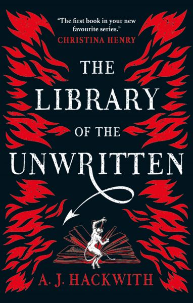 Cover A. J. Hackwith: The Library of the Unwritten