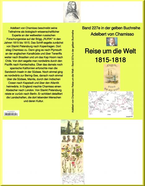 Reise um die Welt 1815 bis 1815 – Band 227e in der maritimen gelben Buchreihe – bei Jürgen Ruszkows