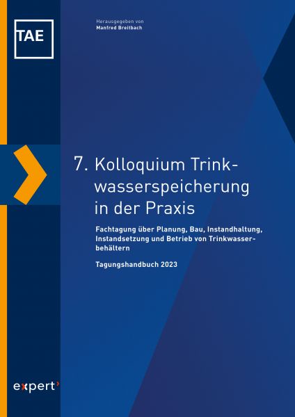 7. Kolloquium Trinkwasserspeicherung in der Praxis
