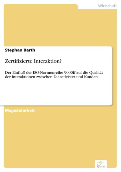 Zertifizierte Interaktion?