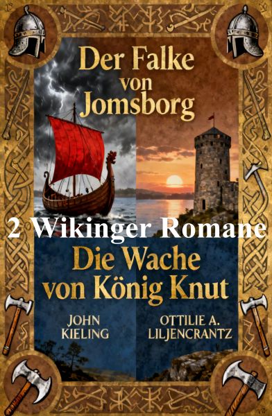 Zwei Wikinger Romane: Der Falke von Jomsborg / Die Wache von König Knut