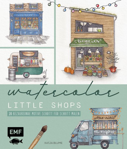 Watercolor – Little Shops