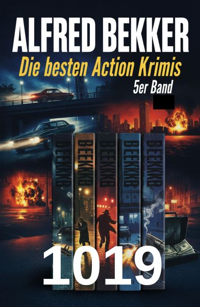 Die besten Action Krimis 5er Band 1019