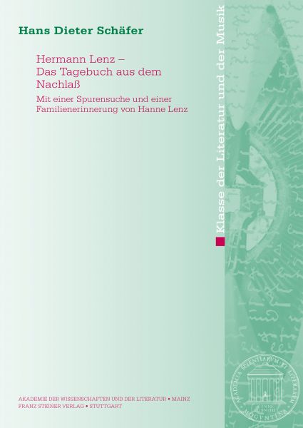Hermann Lenz – Das Tagebuch aus dem Nachlaß