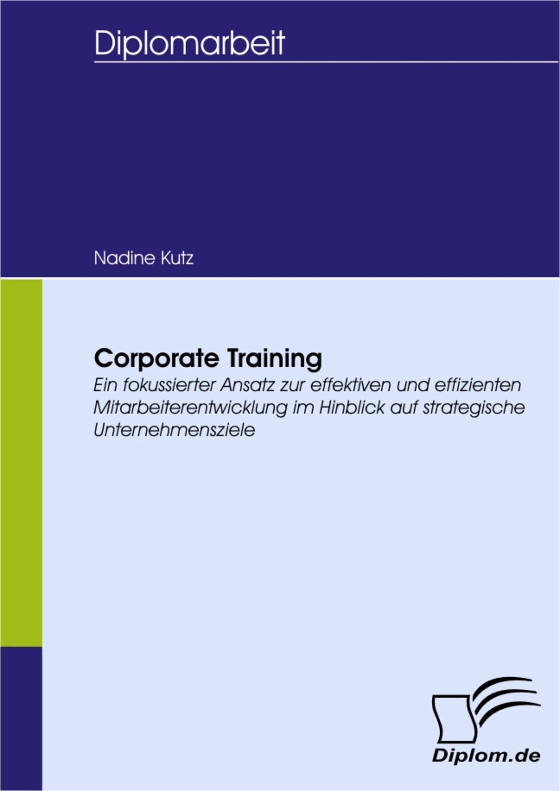 Corporate Training Nadine Kutz Diplom De