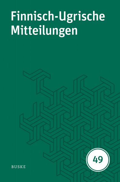 Finnisch-Ugrische Mitteilungen 49