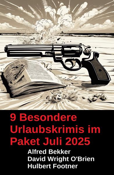 9 Besondere Urlaubskrimis im Paket Juli 2025