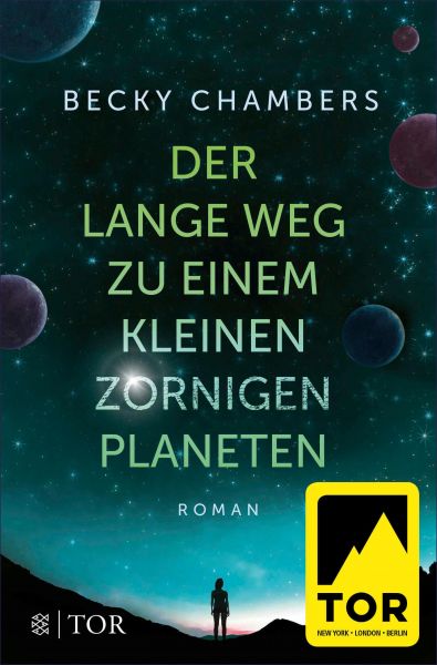 Cover Becky Chambers. Der lange Weg zu einem kleinen zornigen Planeten