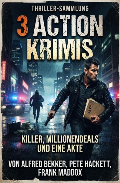 3 Action Krimis: Killer, Millionendeals und eine Akte
