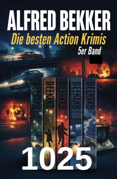 Die besten Action Krimis 5er Band 1025