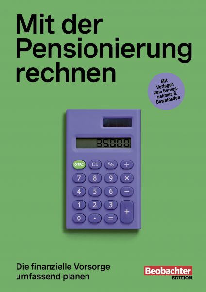 Mit der Pensionierung rechnen