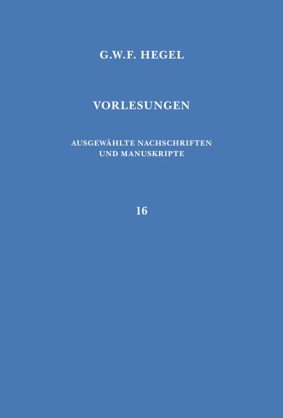 Vorlesungen über die Philosophie der Natur