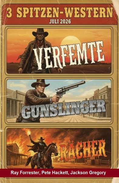 3 Spitzen-Western Juli 2026: Verfemte, Gunslinger, Rächer
