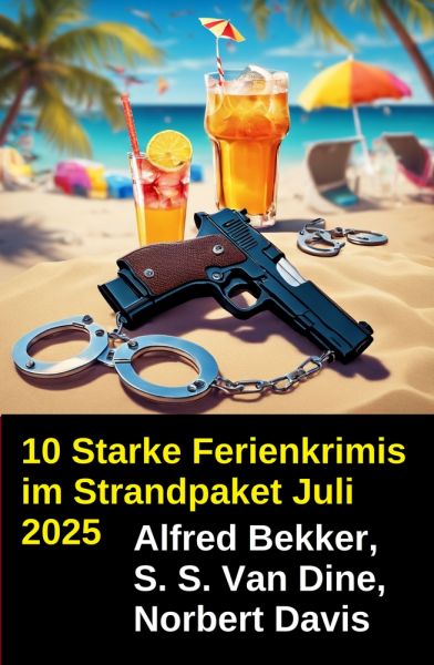 10 Starke Ferienkrimis im Strandpaket Juli 2025