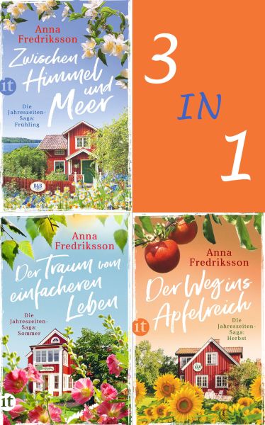 Die Jahreszeiten-Saga. Band 1-3 − Frühling, Sommer und Herbst in Sallys Bed & Breakfast