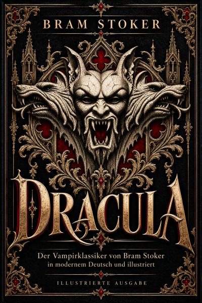 DRACULA Der Vampirklassiker von Bram Stoker – in modernem Deutsch und illustriert