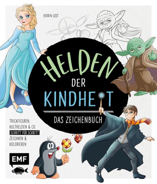 Helden der Kindheit – Das Zeichenbuch